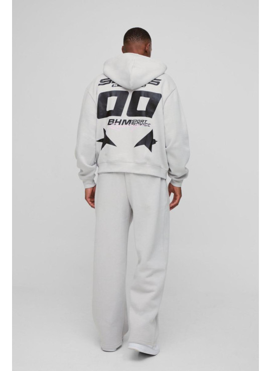 Zip через Moto та Jogger Print Track костюм