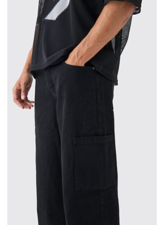 Мішкуваті жорсткі джинси карго