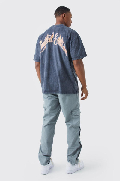 Брендові брюки з прямими штанинами Cargo Popper Hem Ripstop