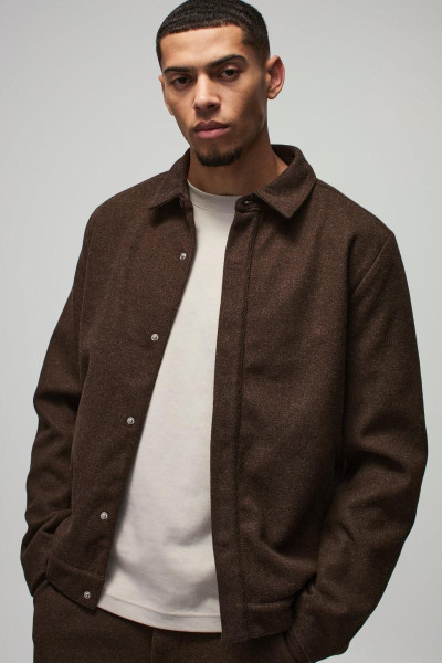 Regular Fit Boucle Harrington
