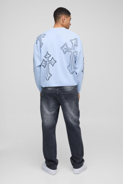 Негабаритна боксерська хрестна екіпажа в тривожному перемичці