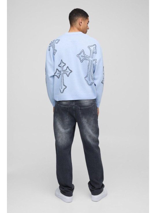 Негабаритна боксерська хрестна екіпажа в тривожному перемичці