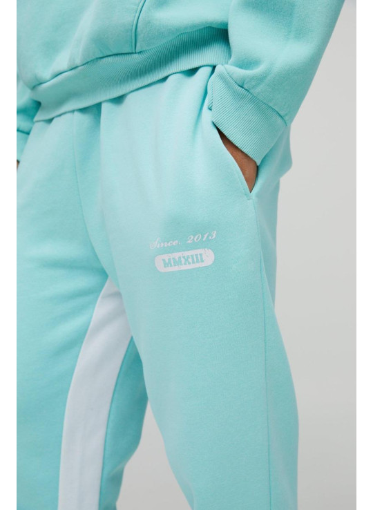 Регулярний підходить фарба бризок Gusset Jogger