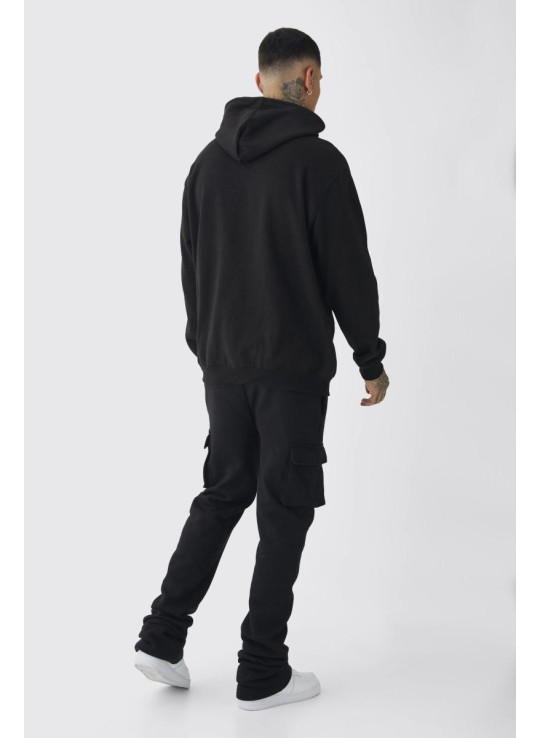 Високі джоггери карго з плетеними вкладками в екстремальній формі