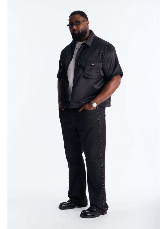 Джинси Stacked Slim Flare Waxed Cyber Spike