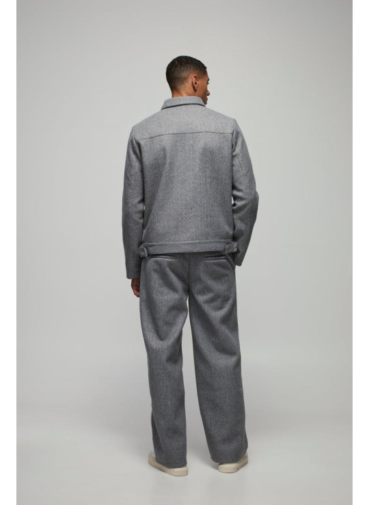 Regular Fit Boucle Harrington