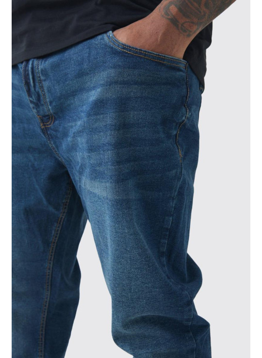 Плюс вузькі еластичні джинси