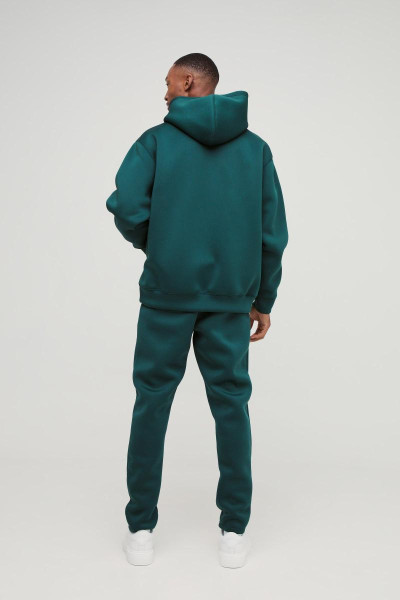 Величезний спортивний костюм Bonded з капюшоном