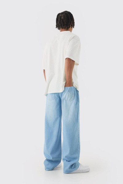 Мішкуваті жорсткі джинси