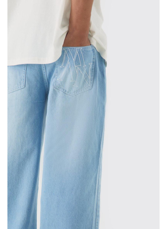 Мішкуваті жорсткі джинси