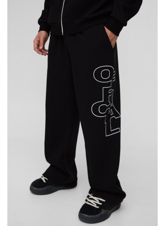 Офіційний спортивний костюм на блискавці з капюшоном великого розміру