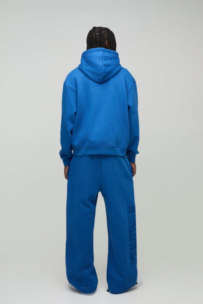 Негабаритна коробка зграї Широка манжетний костюм для краватки на ногах