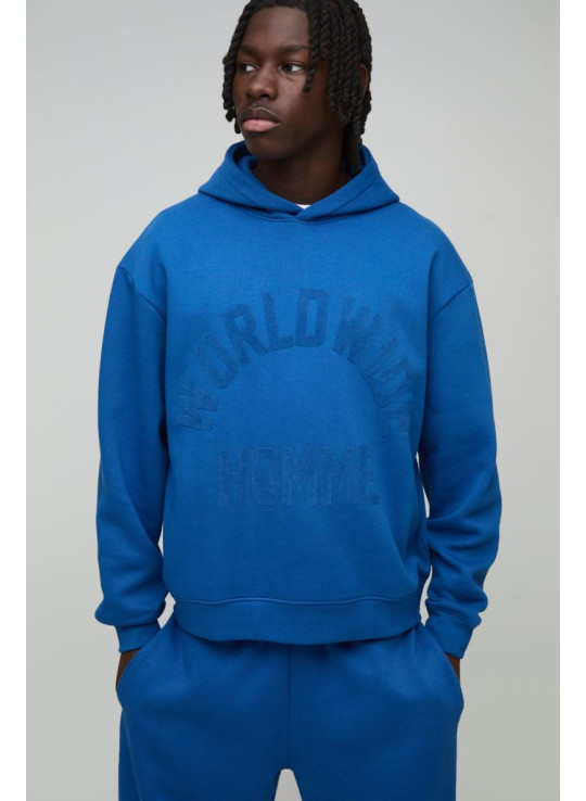 Негабаритна коробка зграї Широка манжетний костюм для краватки на ногах