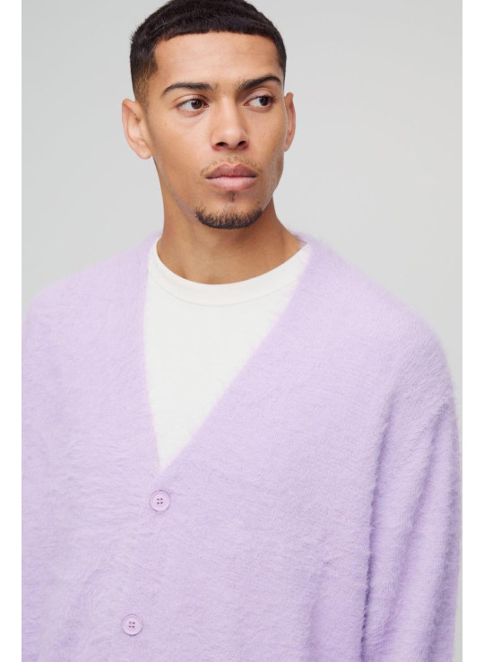 Боксерський підходить супер пухнастий трикотажний кардиган