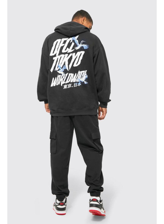 Штани карго з еластичною талією та пряжками